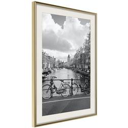 Arkiio Affisch Bikes On Bridge [Poster] 30x45 Poster